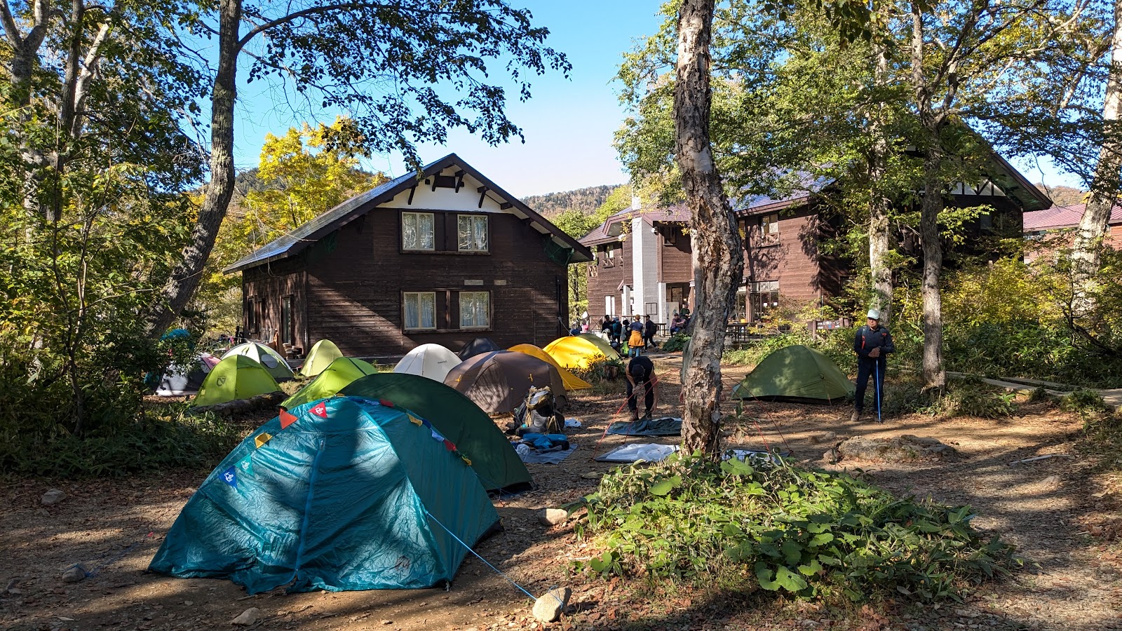 山の鼻キャンプ場