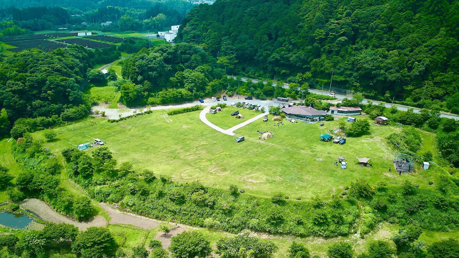 REWILD GREEN FIELD CAMP Riwairudo Guriin Fiirudo Camping