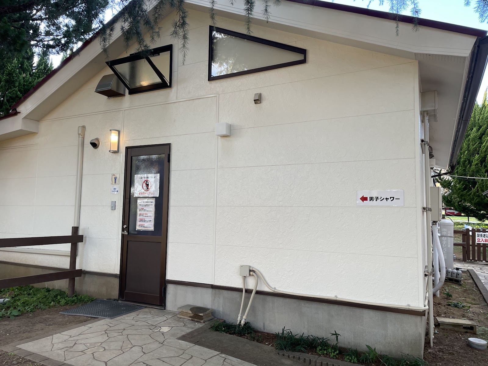 シャワー室(成田ゆめ牧場)