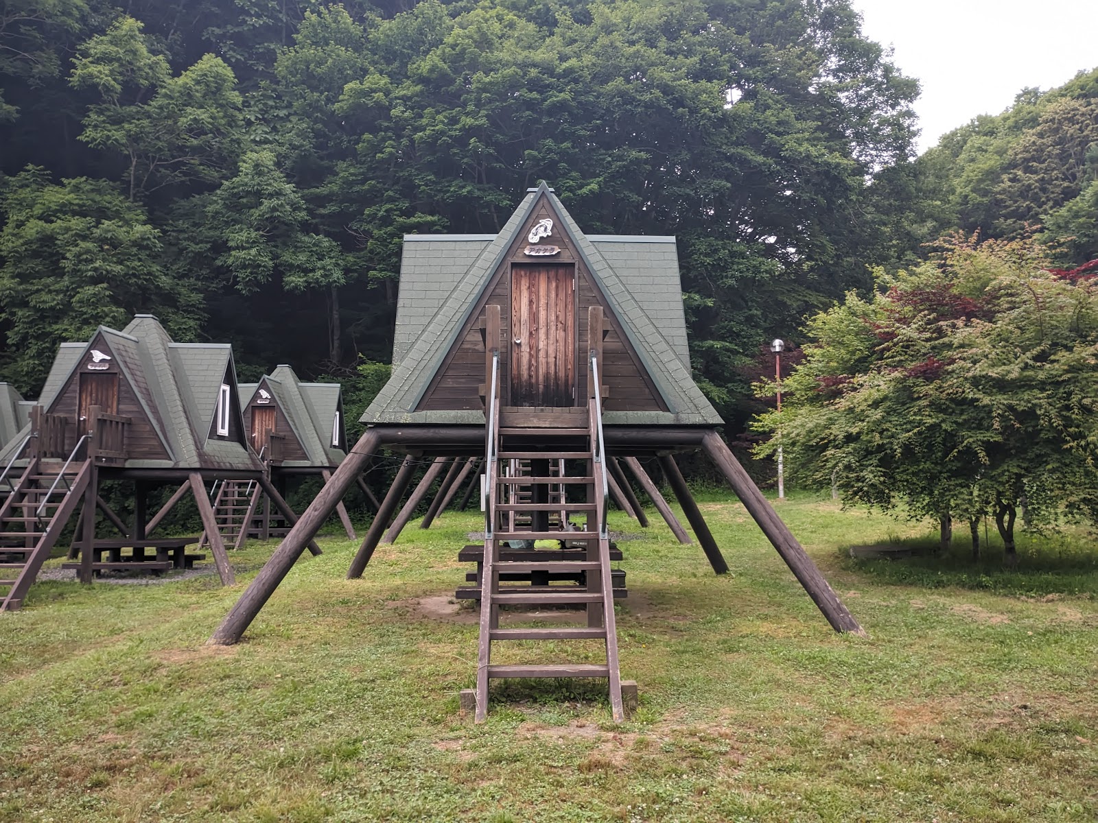 Khu cắm trại Shinrin Công viên Midori Nofurusato「 Suối nước nóng Rừng 」