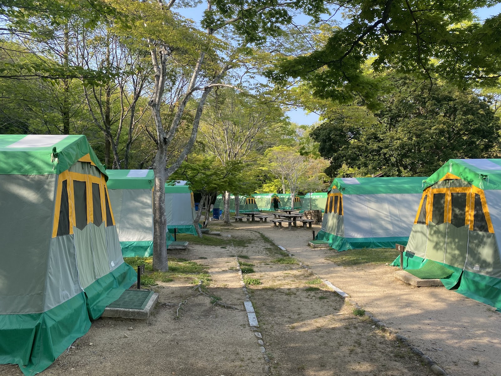 Khu cắm trại Shiawaseno Mura Lều