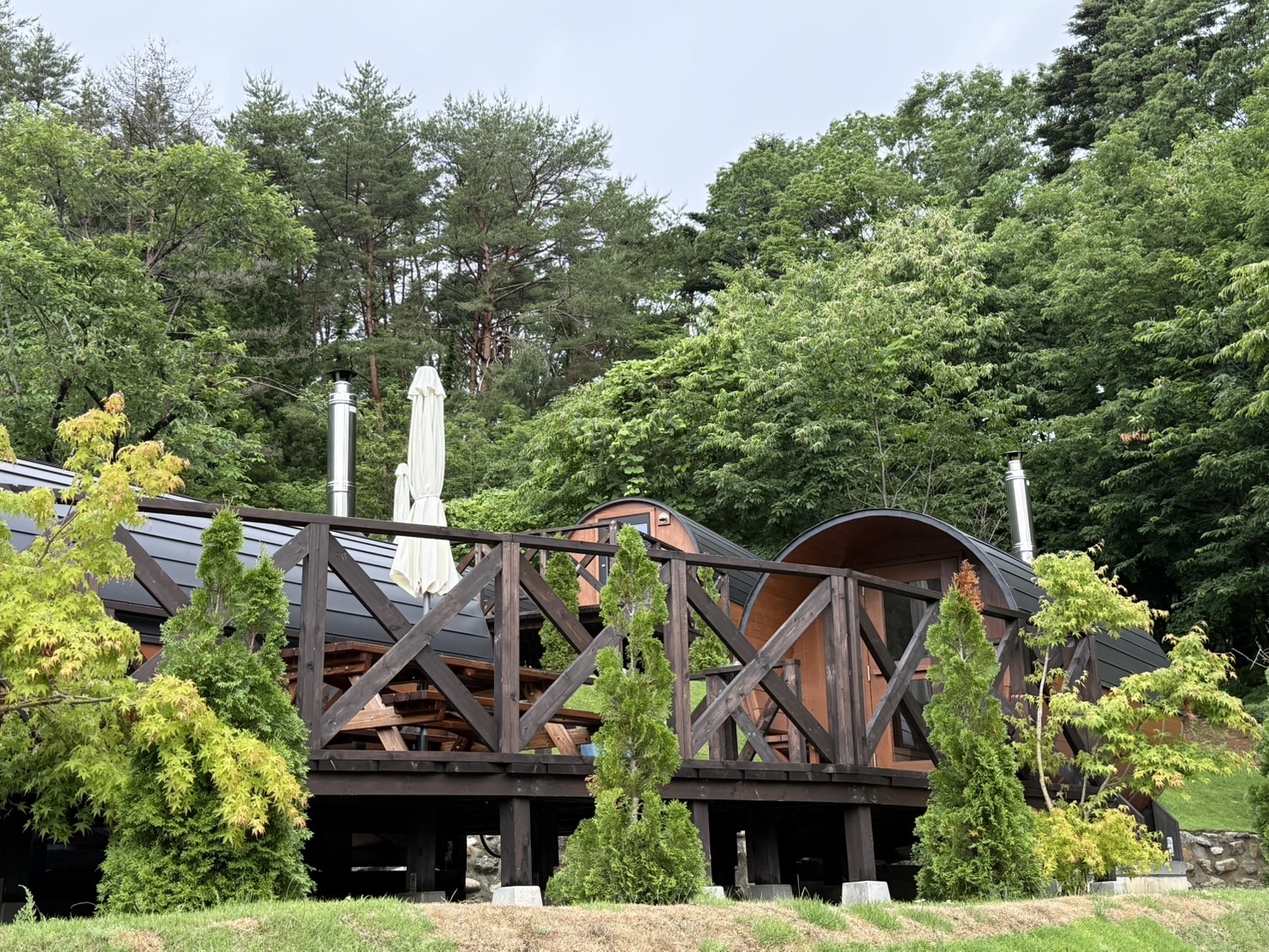 みなかみ町のキャンプ場 Minakami camp hills