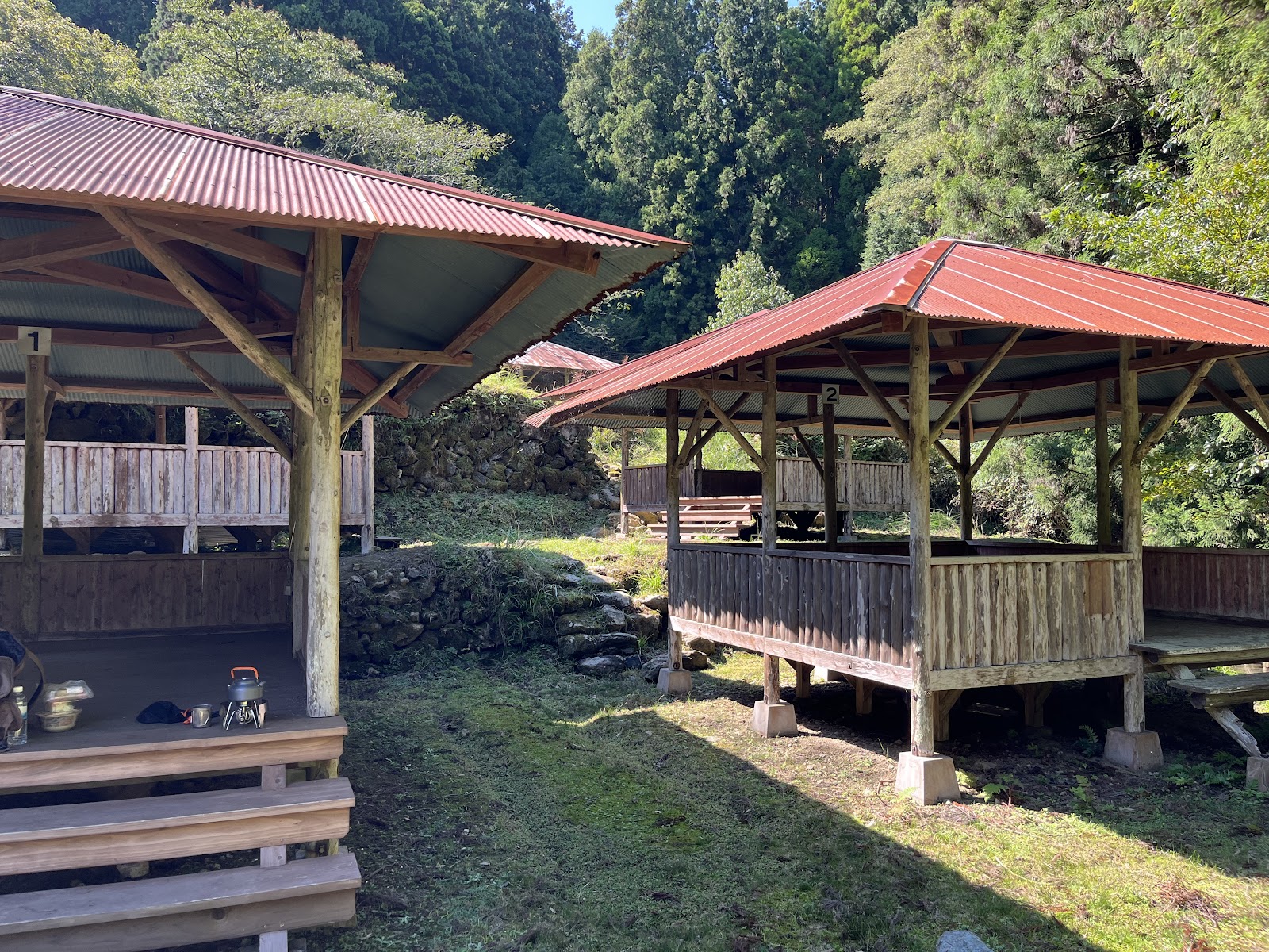 八木山渓流公園 キャンプ場