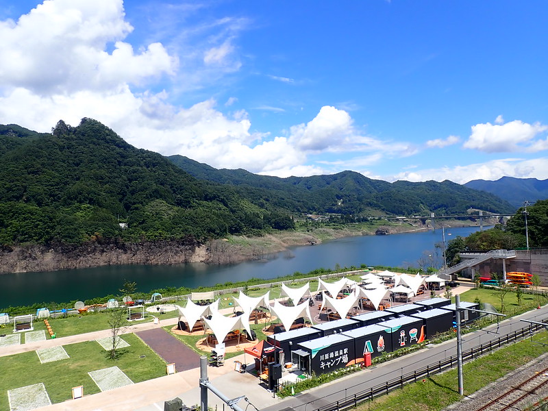 川原湯温泉駅キャンプ場