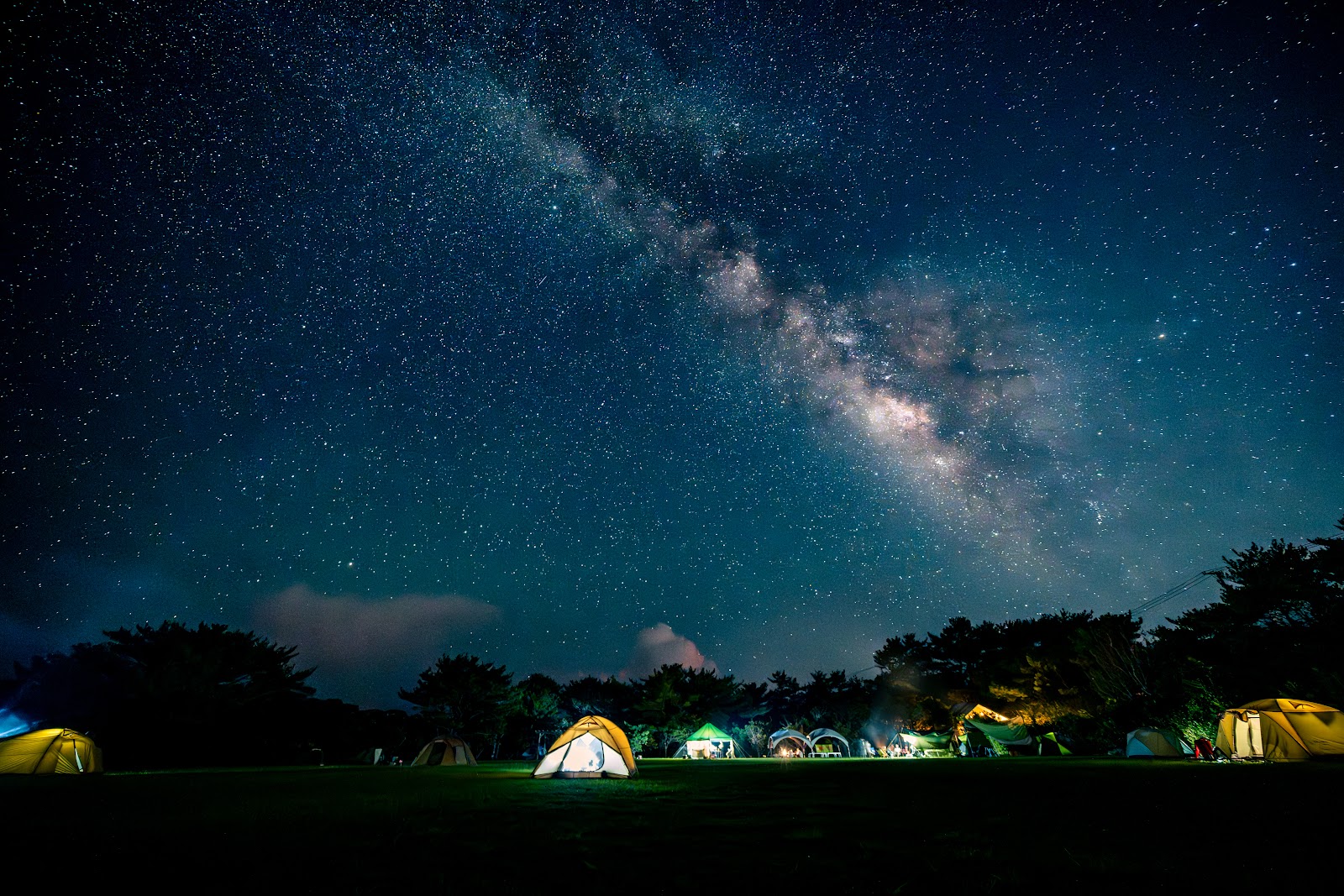 Khu cắm trại Kunigami Mura Shinrin Công viên Hoshi - Mori No