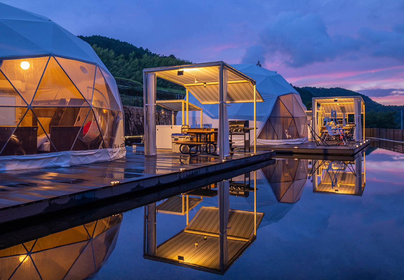 Ushitaki Hot Spring Shiki MatsuriFOREST GLAMPING