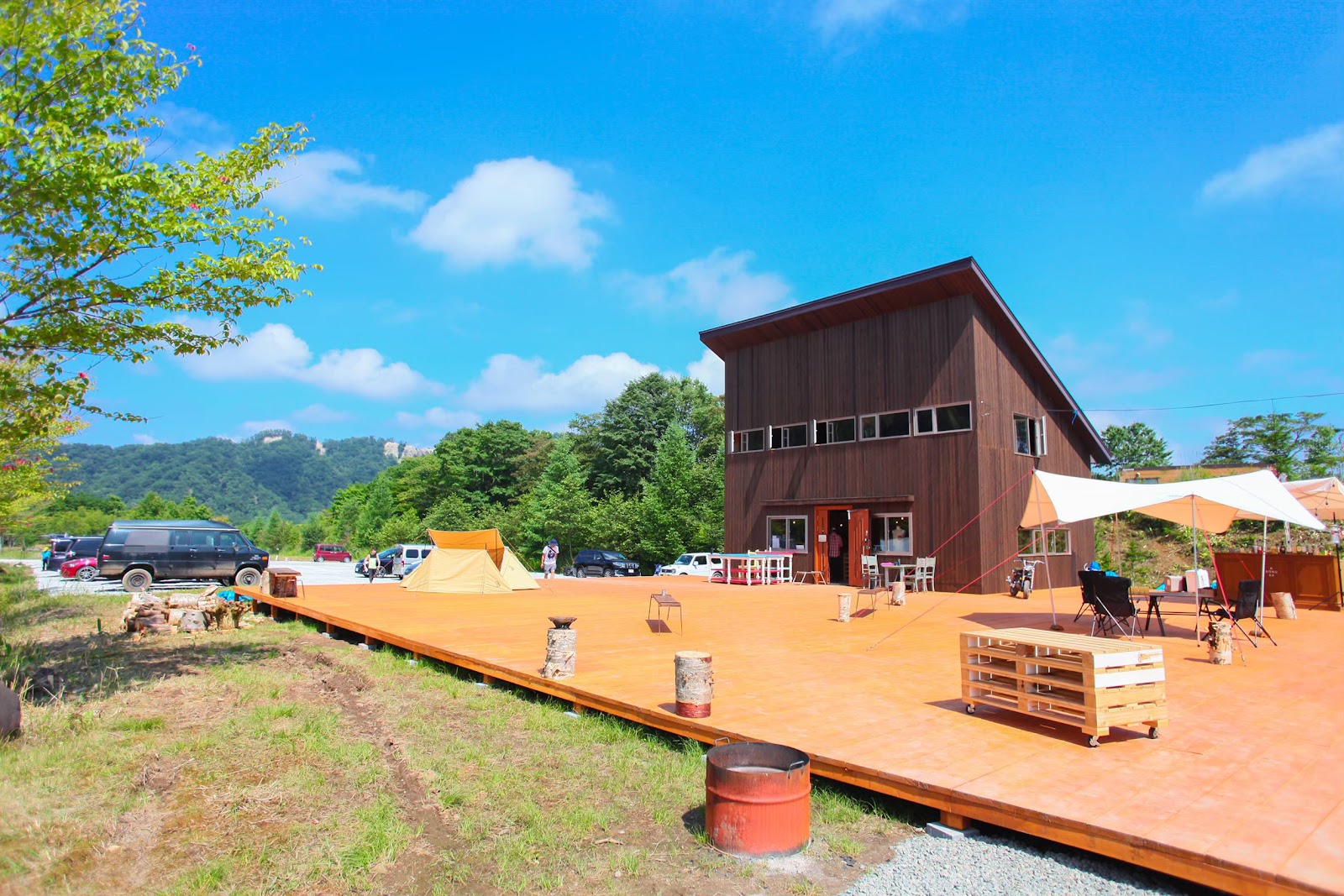 Cắm trại Shiraoi FiirudoASOBUBA