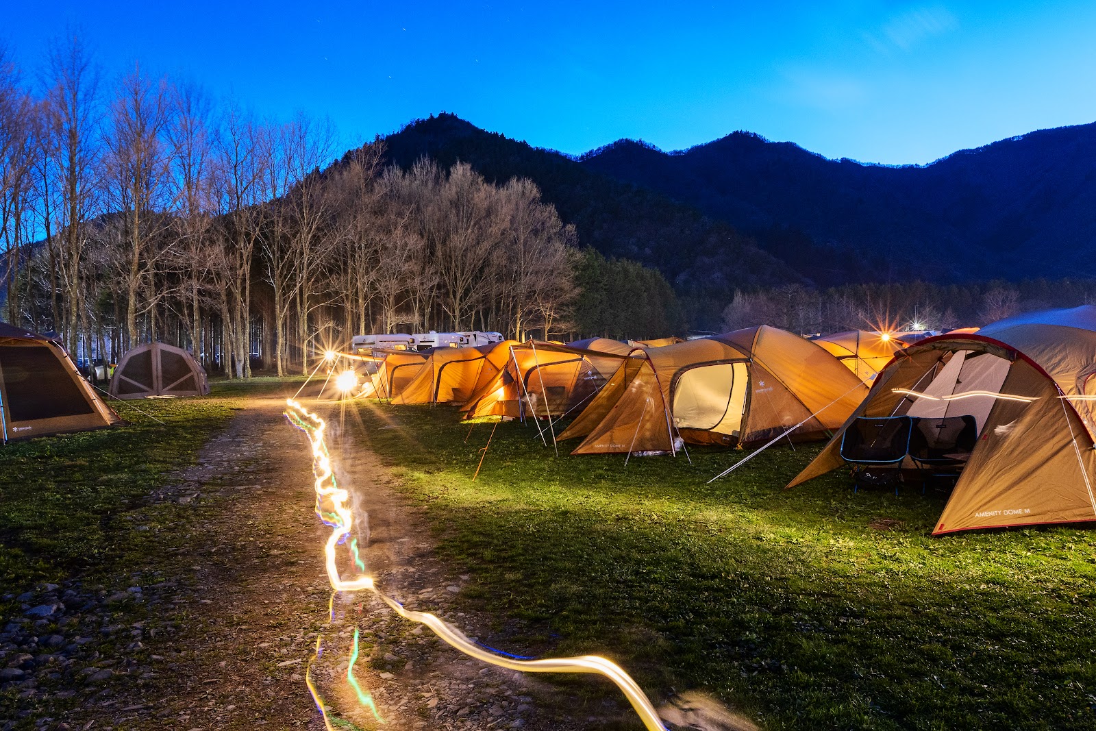 Cắm trại Fumotoppara Khu vực