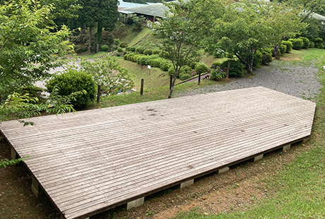 Yama Bikono Oka Wood Dekki Site Miharashi