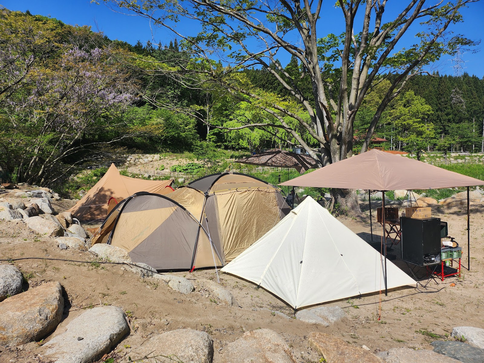 Cắm trại xe hơi Iwaki Suiseki
