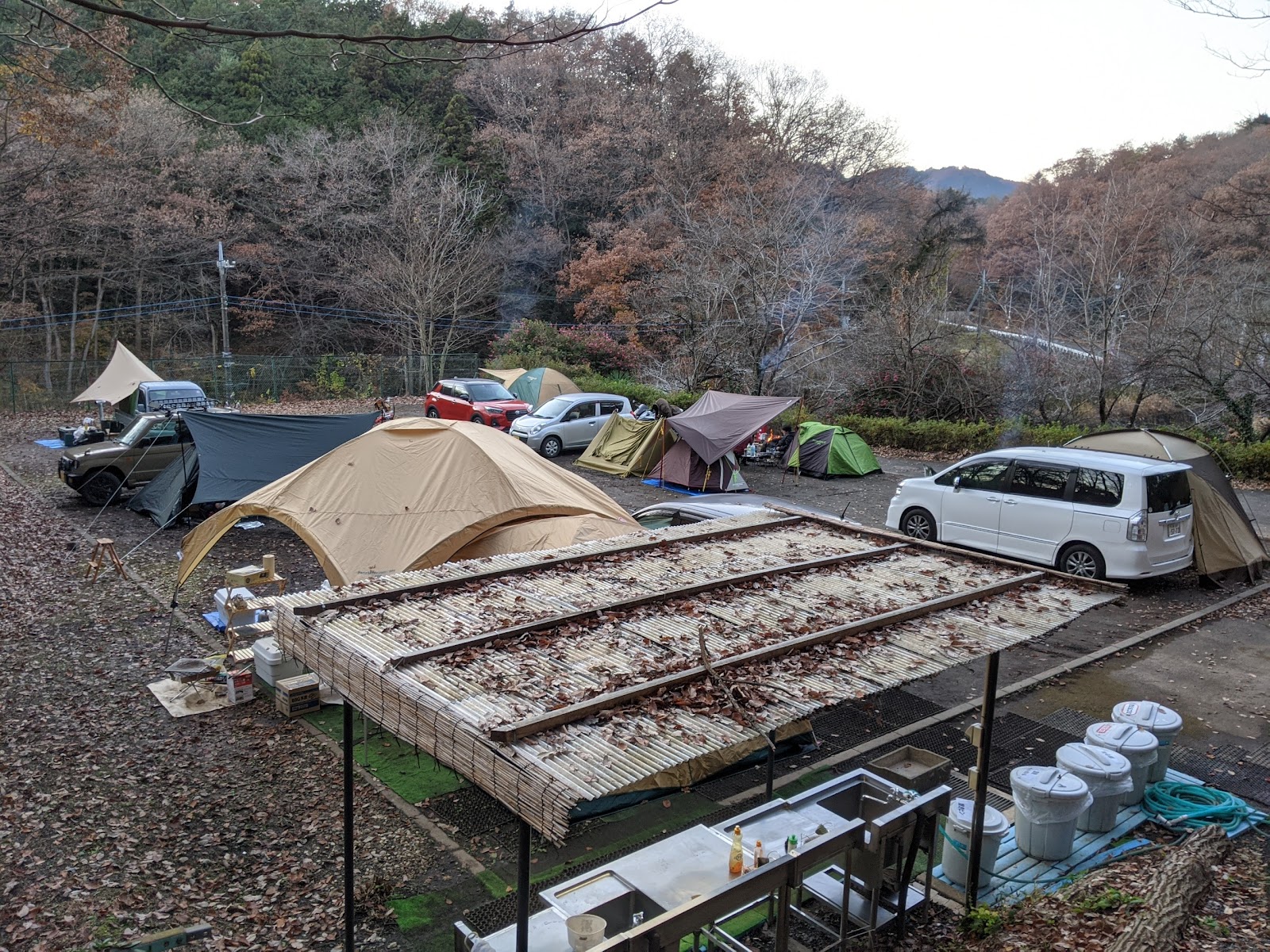 Khu cắm trại xe hơi Suối nước nóng ・ ShukuhakuOK！ Nyuusanpia Saitama Ogose