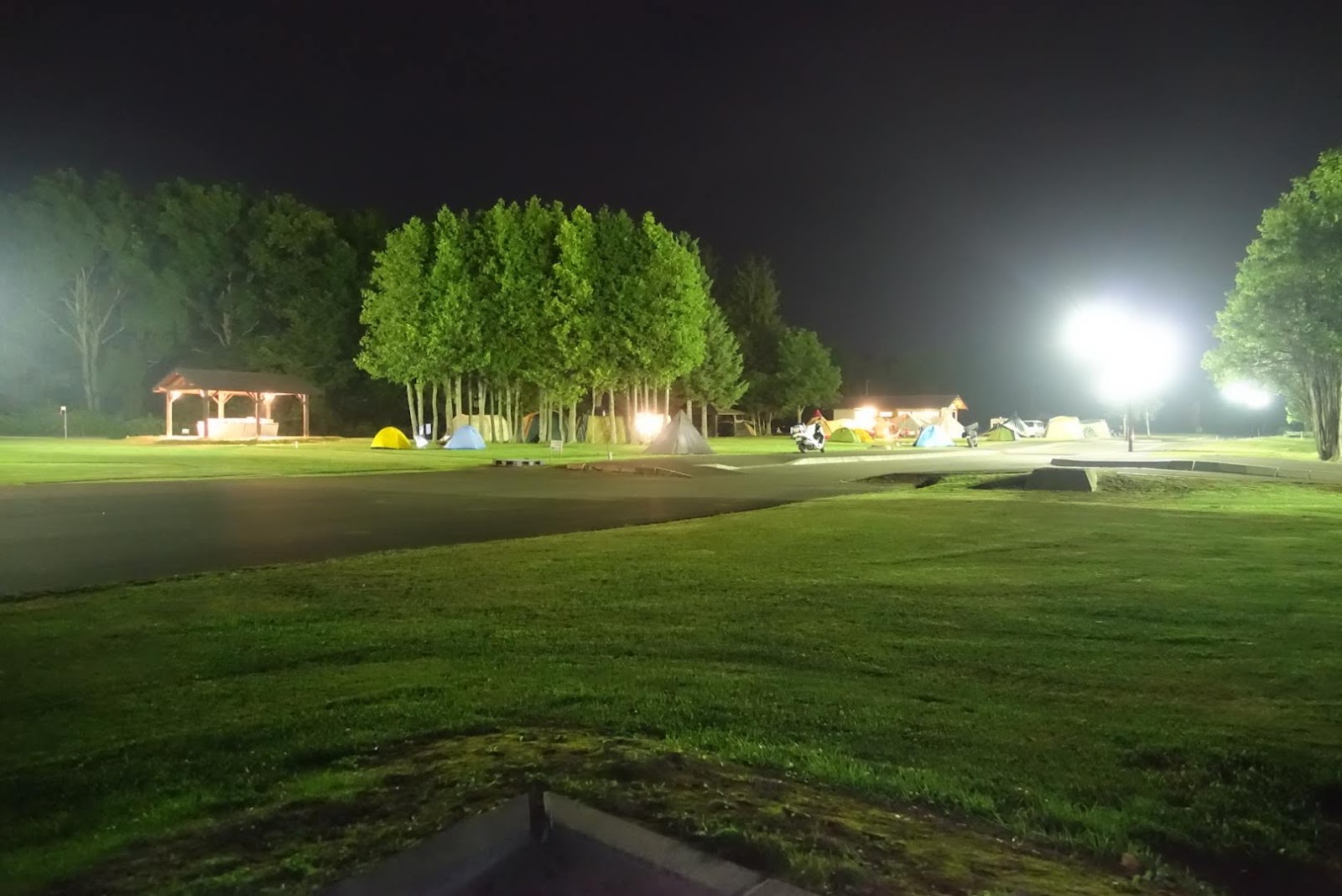 Midori Koubou Shari Soyokaze Campground Uketsuke