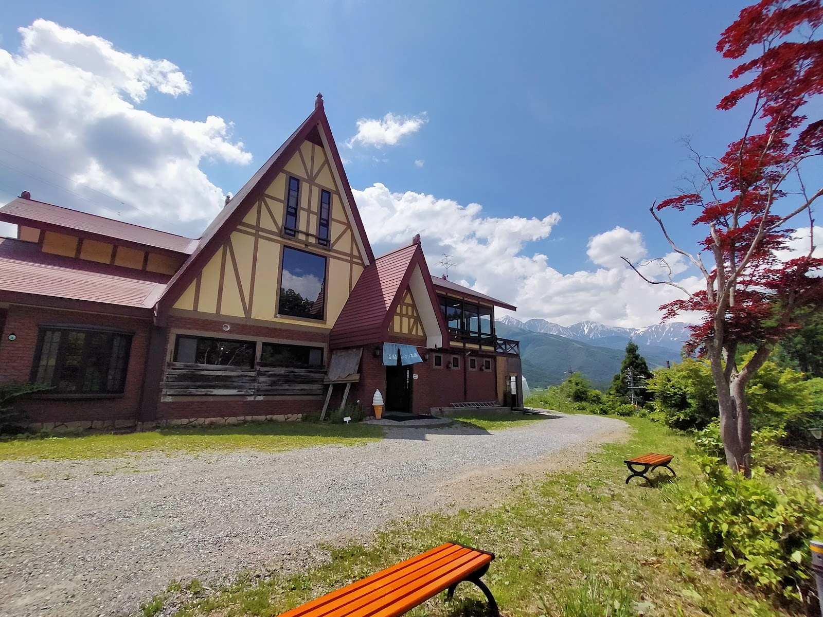 白馬森のわさび農園 オートキャンプ場 グランピング サウナ