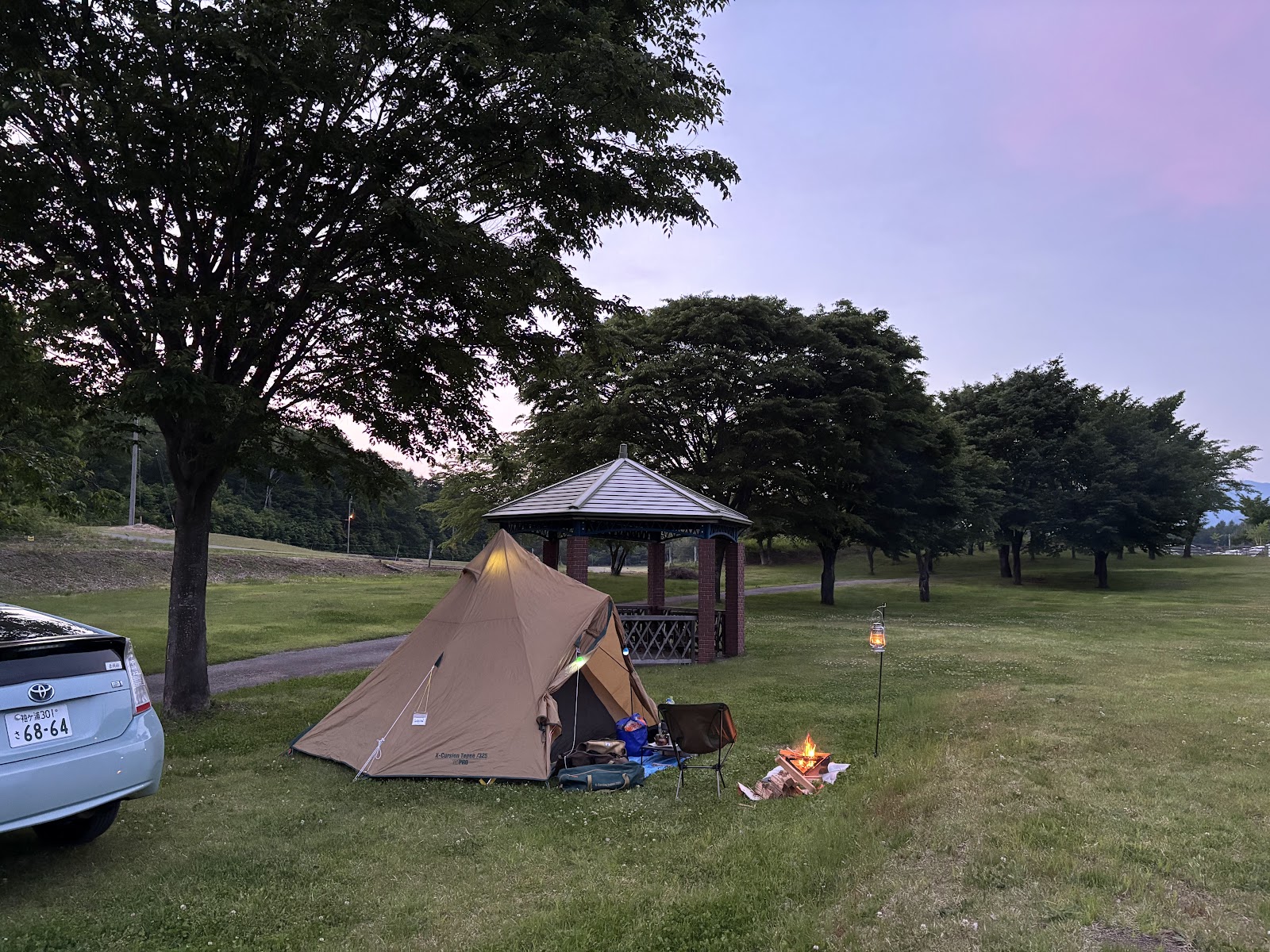 Yama Ni Koisuru Campground Kijima Taira Yamabikono Oka Park