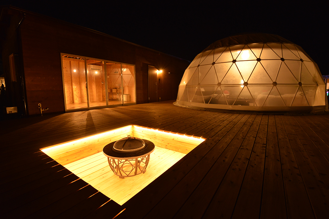 Kyushu Shiisaido Glamping Guran Dome Fukuoka Fukutsu