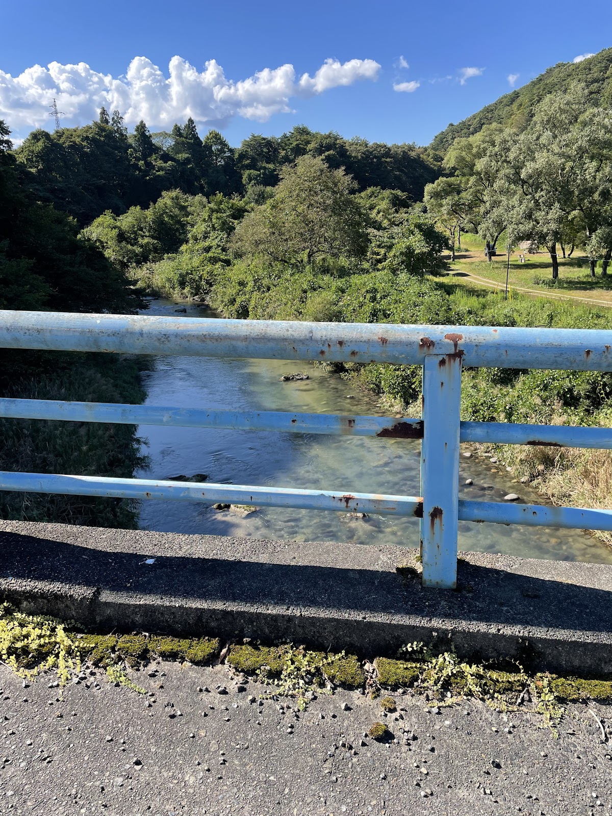 西郷村営野外キャンプ場（第２広場）