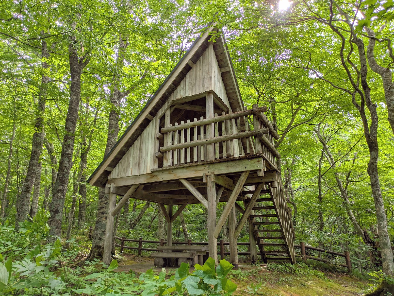 Hata Saka Campground Funagata Yama Tozanguchi