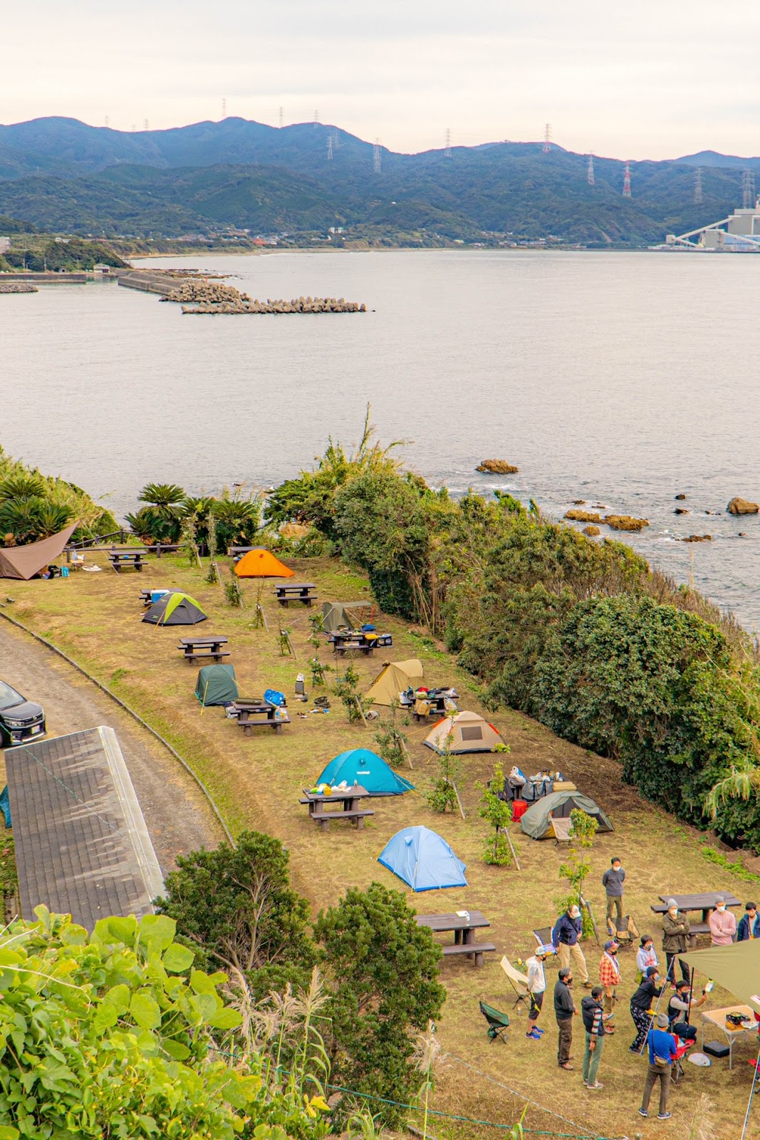 Khu cắm trại Shiroiwa Saki