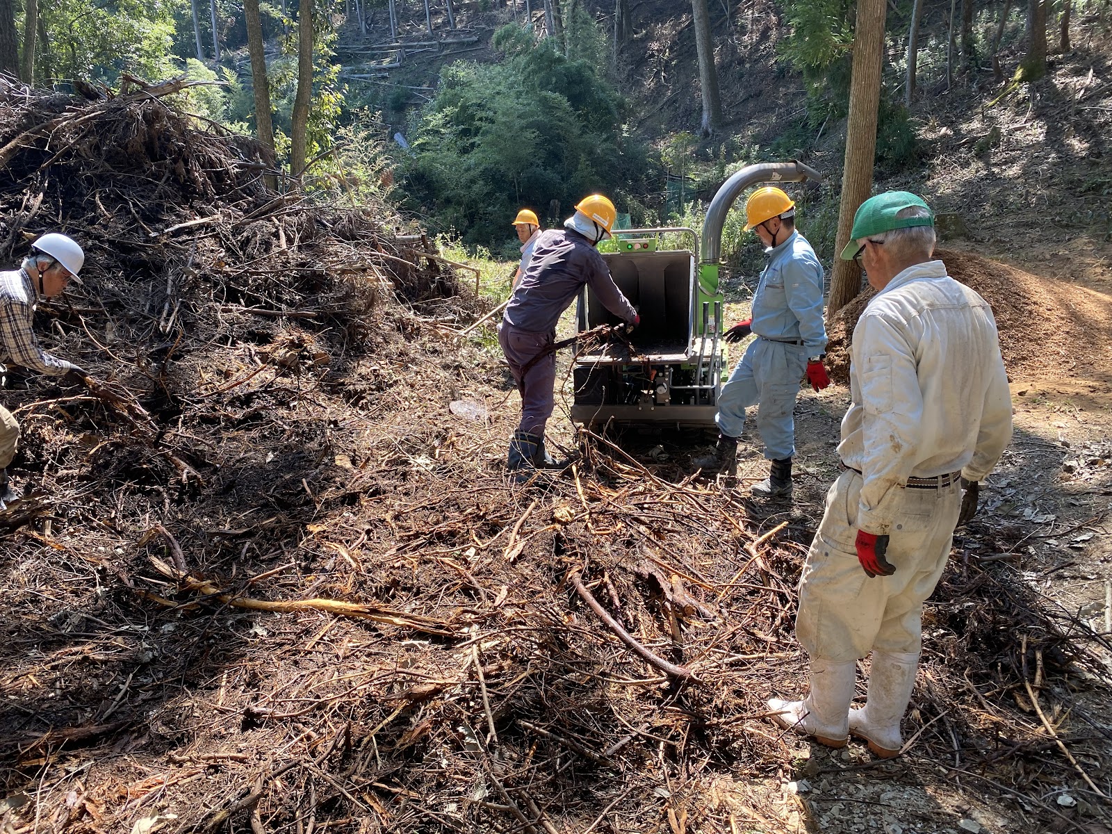 恒屋城保存顕彰会勝負谷活動地