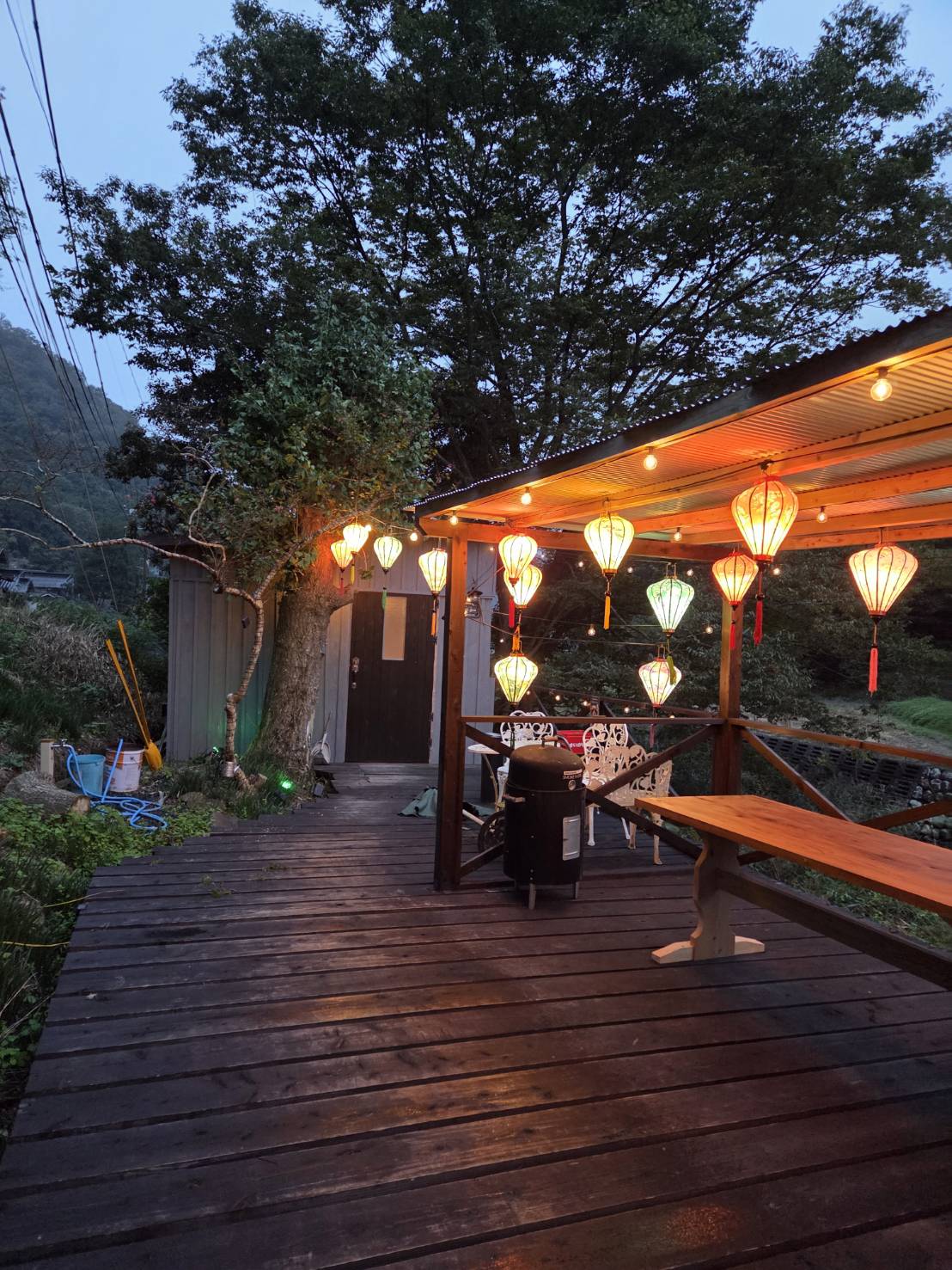 Glamping Sai Akari nagi riverside base｜Okayama ・ Nagi No Ko Minka Khu cắm trại ＆ Lều Phòng xông hơi ・bagi Taiken