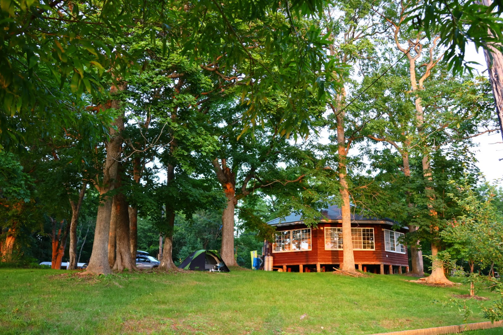 Kabutonuma Park Campground Uketsuke／Baiten／Keishoku／Kyuukei