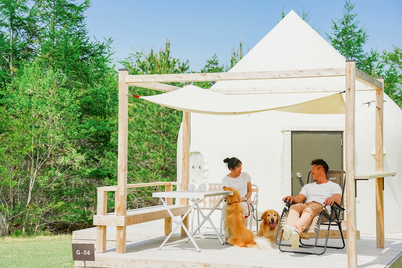 Khu cắm trại Asamayama / Dot GLAMPING Kita Karuizawa
