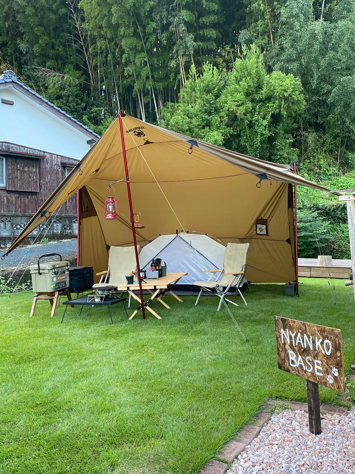 古民家キャンプ場NYANKO BASE