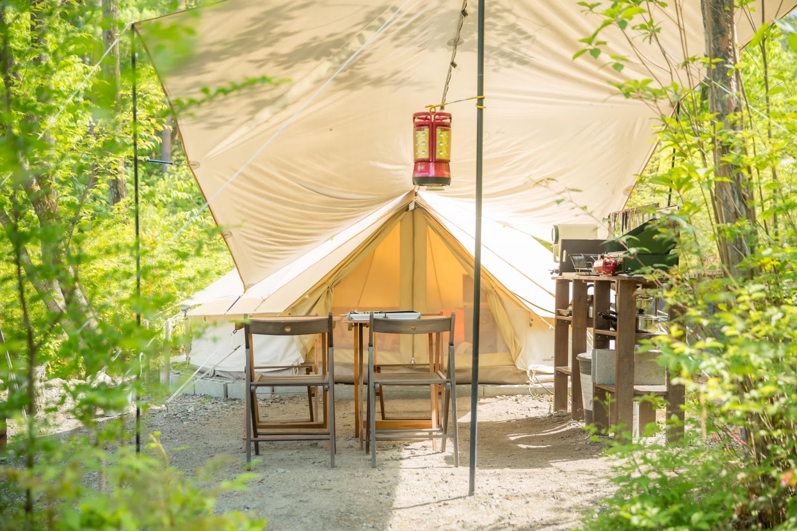 Shirasu ・ OjiroFLORA Campsite in the Natural Garden