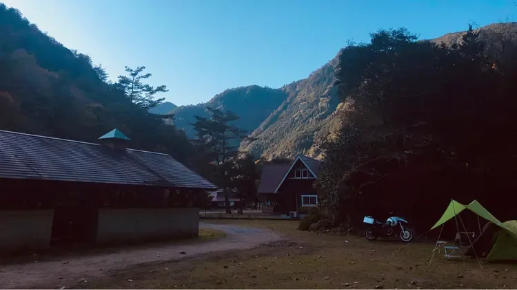 Shimoyu Damu Park Campground