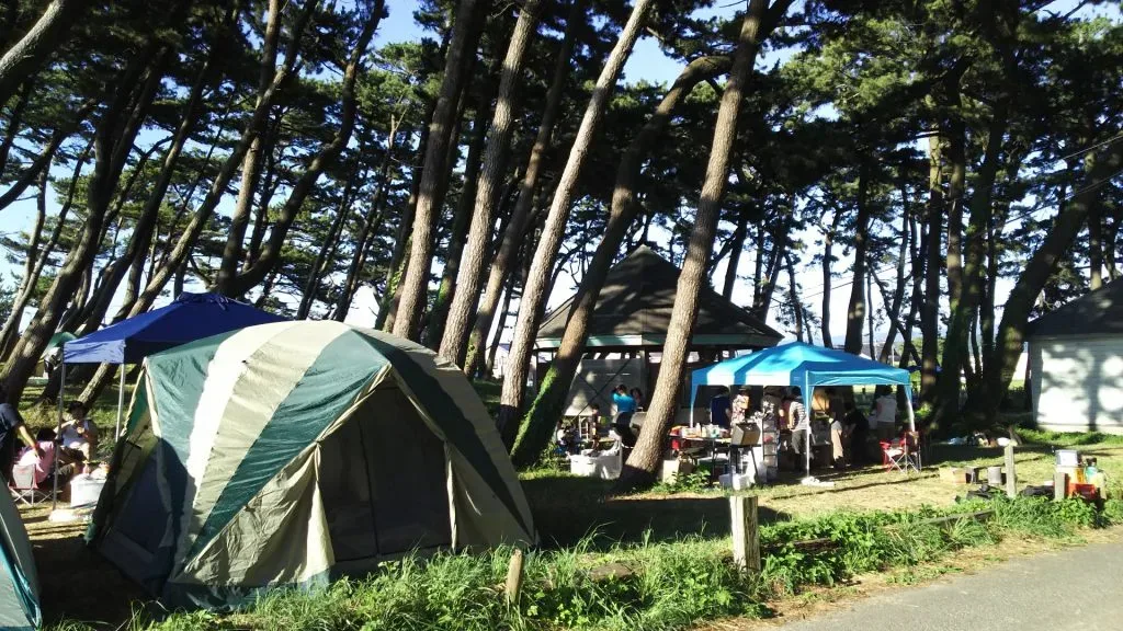 Kisakata Kaisuiyokujou Campground
