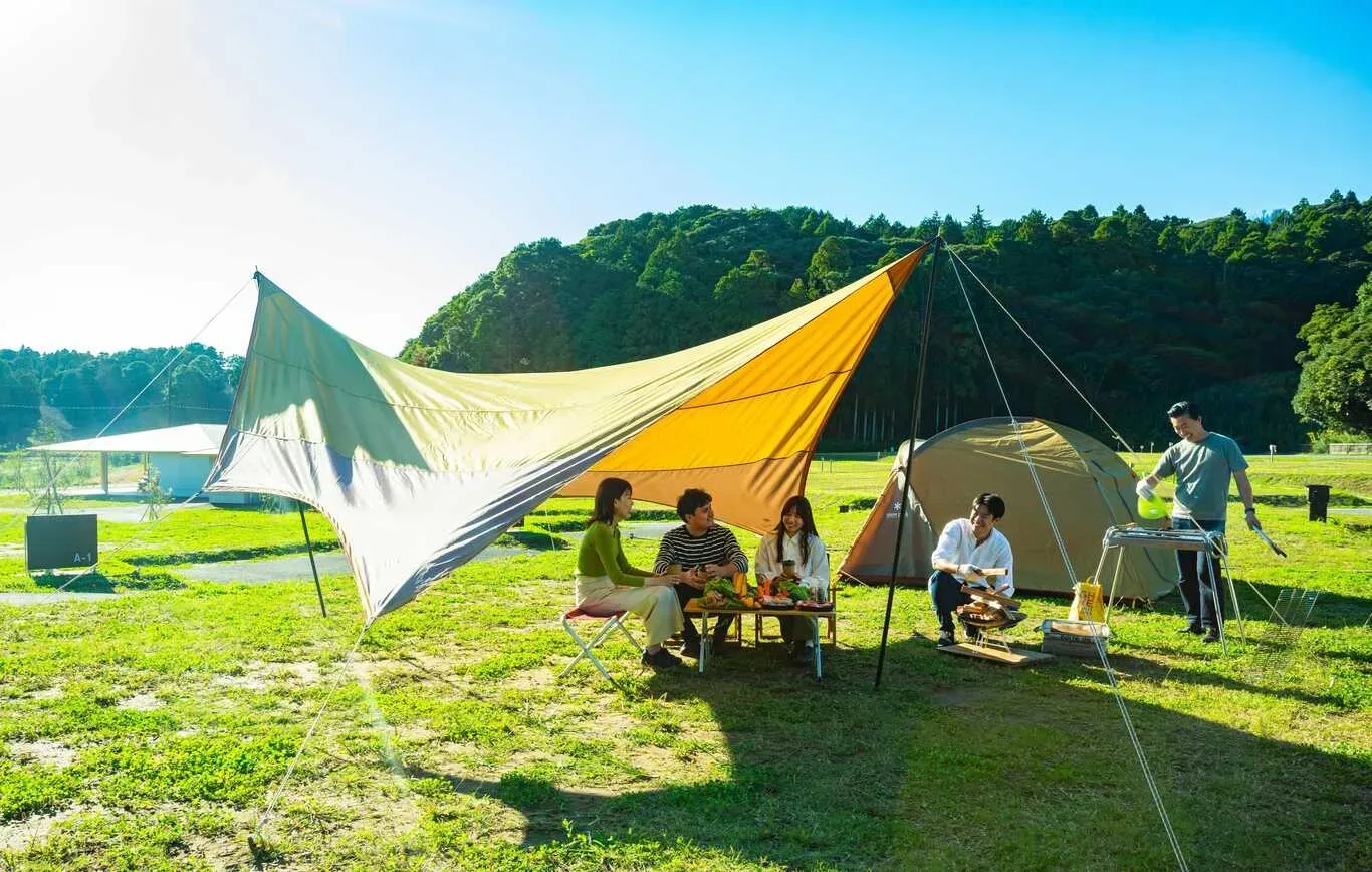 橘ふれあい公園キャンプ場