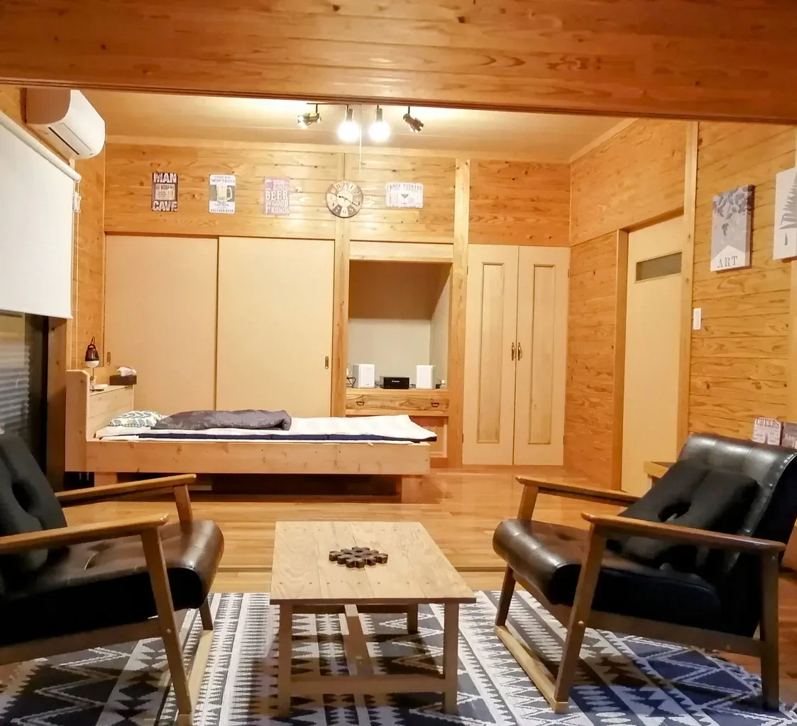O Ie Camping Taiken Yama Cabin