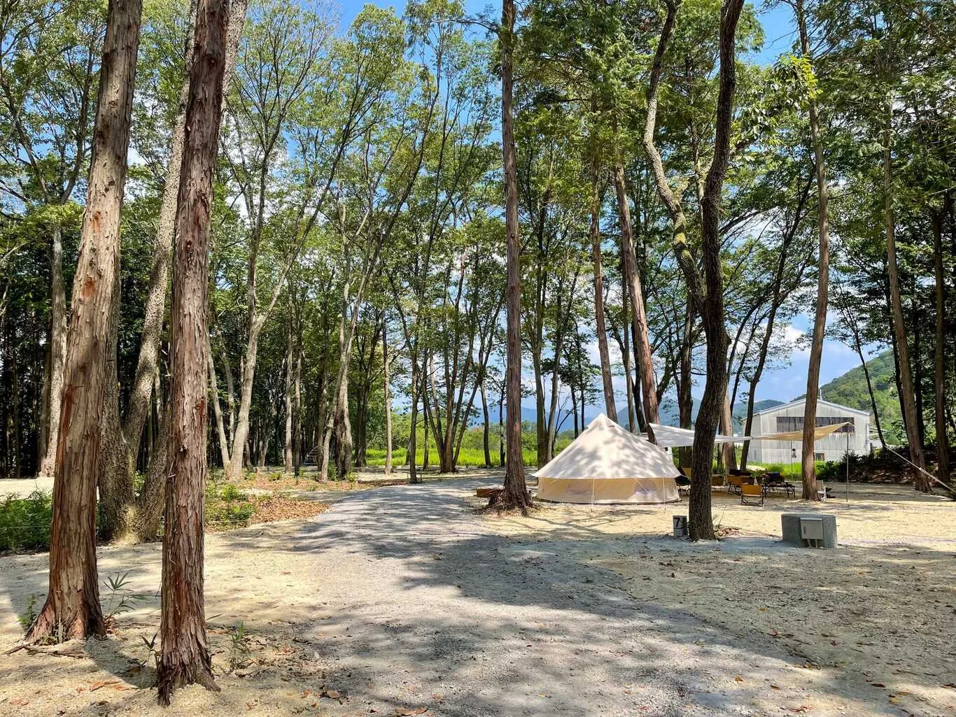 Nippon No Heso Campground RV Park Site Gun