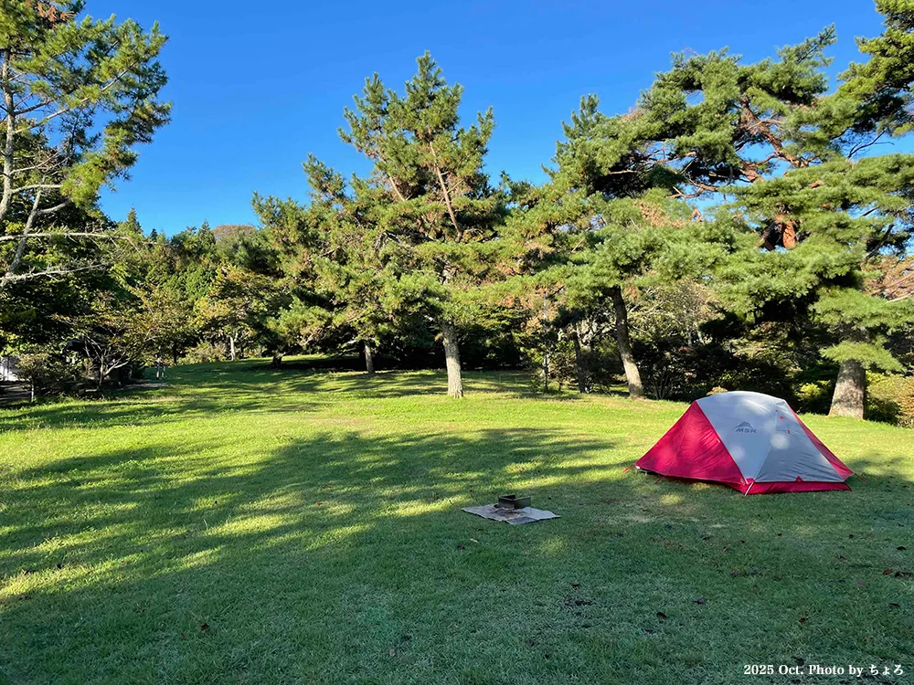弥高山公園 キャンプ場