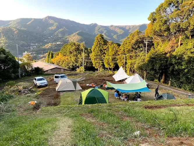Yugawara Hot Spring Kamiya Campground Kanritou&Uketsuke