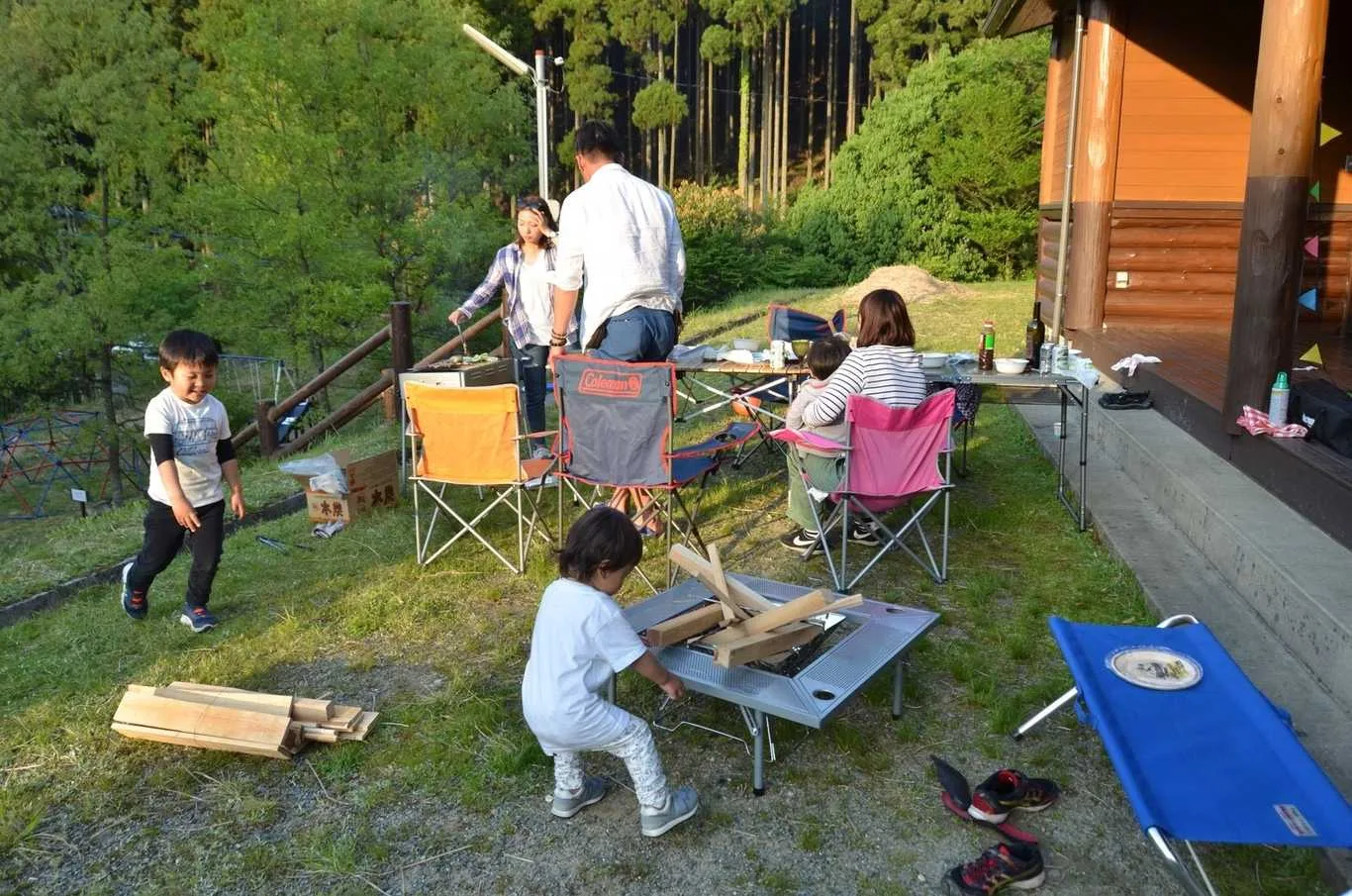 Kama Ichiko Tokoro Yama Camping Mura Asobinin No Mori