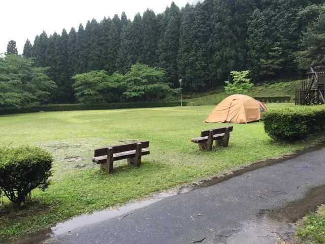 唐人駄場園地 キャンプ場