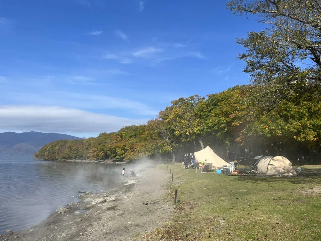 RECAMP 砂湯(砂湯野営場)