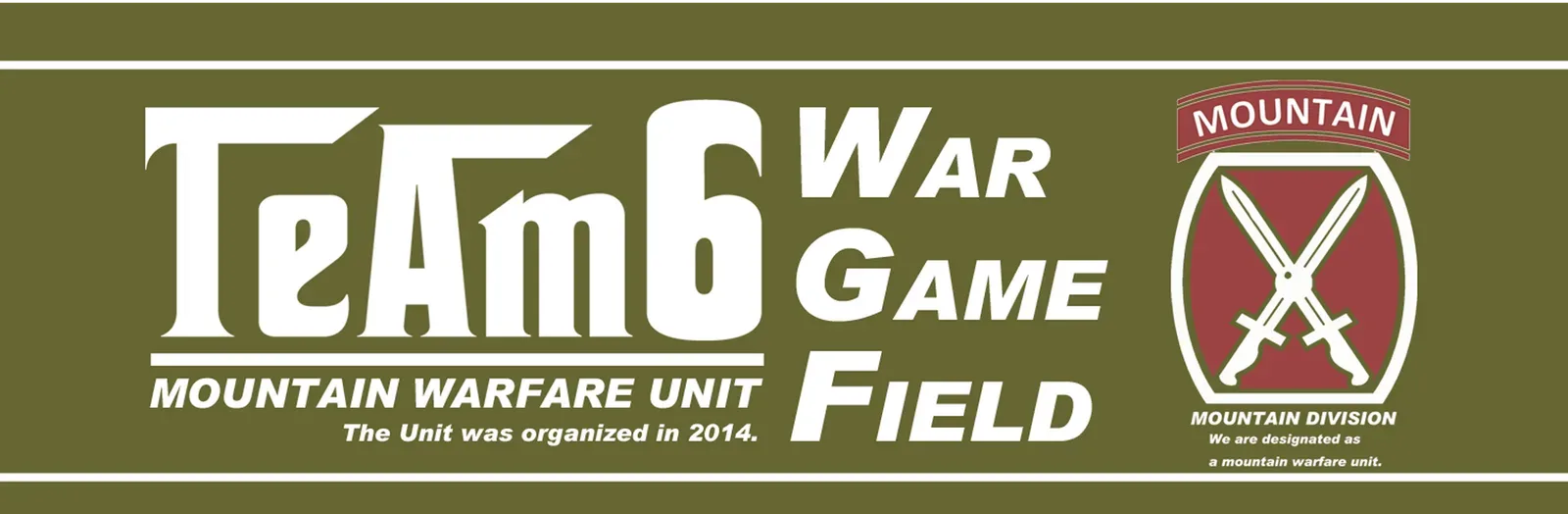TeAm6 War Game Field(チームシックスWGF)